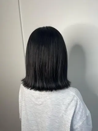 ミディアム カラー キルンサンピアン所属・ナチュラルカラー 児玉優香のヘアスタイル