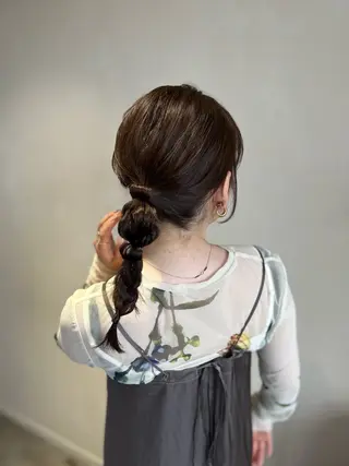 ヘアアレンジ Miku 🦔 / ヘアセットのヘアスタイル