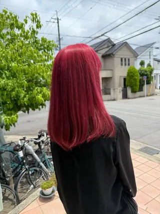 カラー 山本 瑠華のヘアスタイル