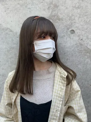 ロング カラー ヘアアレンジ 🧡梅田ハイトーン カラー🧡runaのヘアスタイル