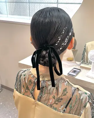 ロング ヘアアレンジ Mila chihiroのヘアスタイル