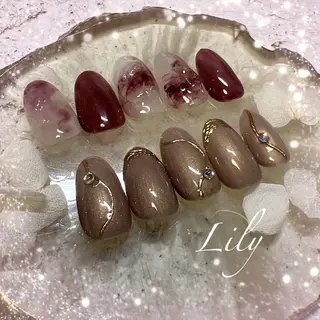 ネイル Nailsalon Lilyのネイルデザイン