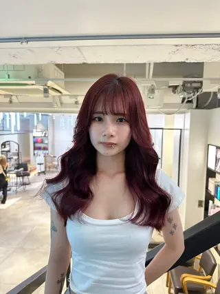 カラー ハイトーン特化 pepe🎀のヘアスタイル