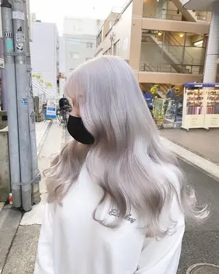 ロング カラー ヘアアレンジ 柔らかカラー/ レイヤーYUTO🧋のヘアスタイル