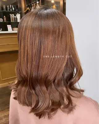 セミロング ⌇🌹透明感カラー 🌹ᴍᴇɢᴜᴍɪ ⌇のヘアスタイル