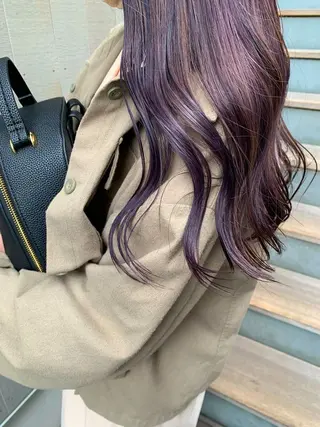 ロング カラー 🌼sunc HINAMI🌼のヘアスタイル