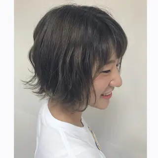 ショート カラー ヘアアレンジ enurk店 🍋 丸谷みく♥のその他イメージ