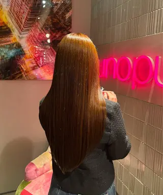 ロング カラー unopulir hina🎀のヘアスタイル