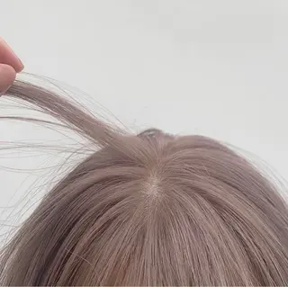 カラー ハイトーン/ 縮毛矯正のヘアスタイル