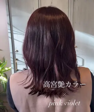 セミロング カラー レイヤー/透明感/髪 質改善/メンズ/佐藤のヘアスタイル