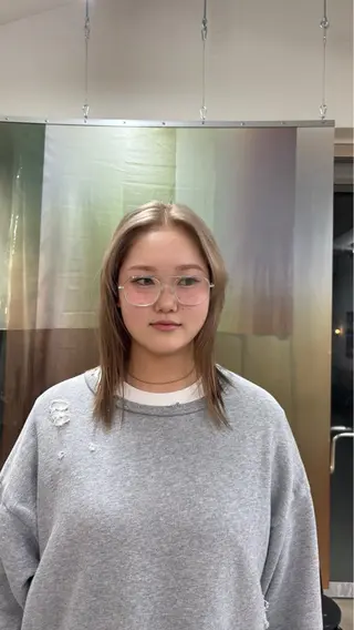 ミディアム Ren /北堀江のヘアスタイル