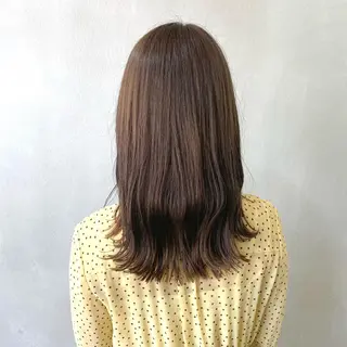 セミロング ボブ/パーマ ミヒラケイタのヘアスタイル