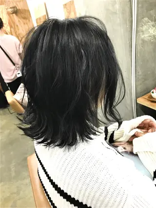 ミディアム カラー 💎髪質改善💎 デザイナーshinのヘアスタイル
