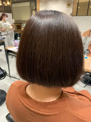 ミディアム 大木 華のヘアスタイル