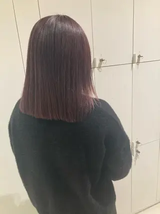 ミディアム カラー 透明感カラー🫧 nanohaのヘアスタイル