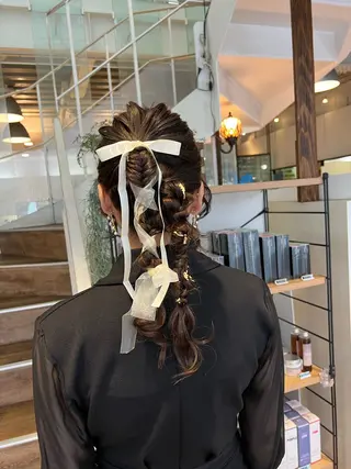 ヘアアレンジ インナーカラー♡ Nanakoのヘアスタイル