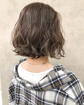 ショート カラー メンズ特化 パーマ/オザワのヘアスタイル