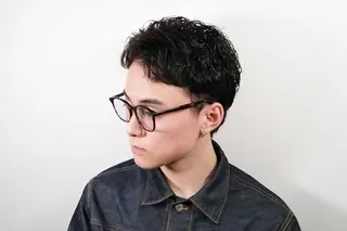 パーマ メンズ jammin.新塘 亮介のヘアスタイル
