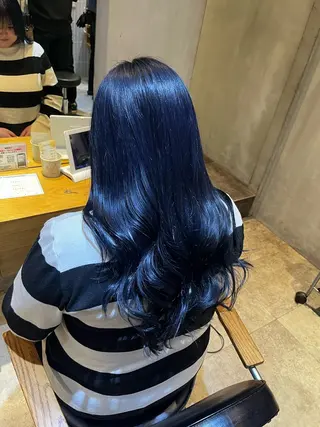 ロング カラー ラフィスヘアードープ所属・👑髪質改善wカラー /ハイトーン/アユカのヘアスタイル