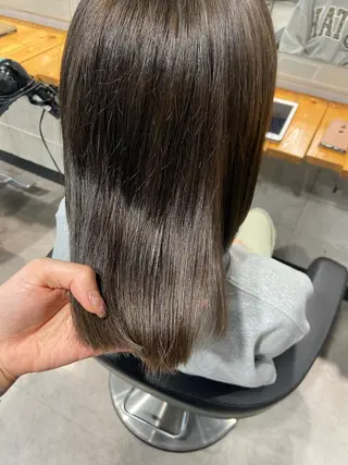 ミディアム MEI🎀垢抜けカラ ー🎀韓国styleのヘアスタイル