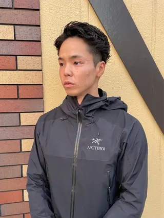 ショート パーマ メンズ grAt所属・森 真伊希のヘアスタイル