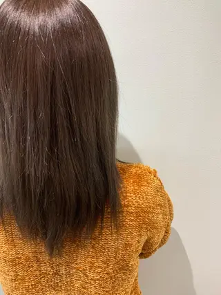 ミディアム カラー 髪質改善&Spa fee by carrefour 大橋店[フィー・バイ・カルフール大橋]所属・stylist Yukieのヘアスタイル