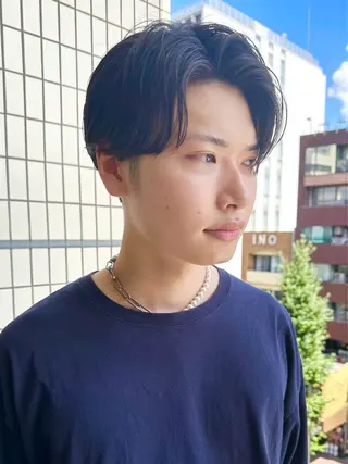 メンズ 🛑柔らか透明感 カラー🛑大谷のヘアスタイル