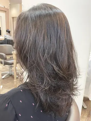 セミロング パーマ メンズパーマ🌀/ 中村郁未のヘアスタイル