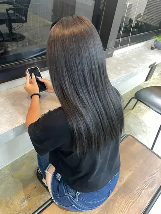 ロング カラー ブレンバイドット所属・ニュアンスカラー/ 🫧レミ(坊主)のヘアスタイル