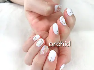 ネイル orchid ♡オーキッドのネイルデザイン