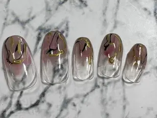 ネイル ❤️💛🩵京橋 痛ネイル⭐️3Dのネイルデザイン