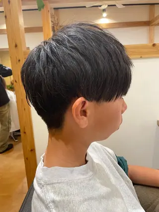 メンズ 山口里莉 /パーマモデル募集のヘアスタイル