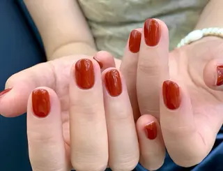 ネイル By moonネイル 🌷ワンホン/韓国風のネイルデザイン