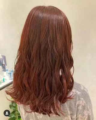 ロング カラー ヘアアレンジ エグチ アキラのヘアスタイル