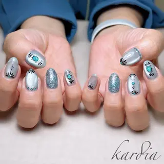 ネイル καρδιά -ｶﾙﾃﾞｨｱ-のネイルデザイン