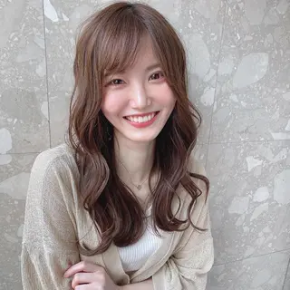 ロング カラー 個室サロンLOUIMADNA栄店所属・髪質改善美容師 個室サロン白金厚哉のヘアスタイル