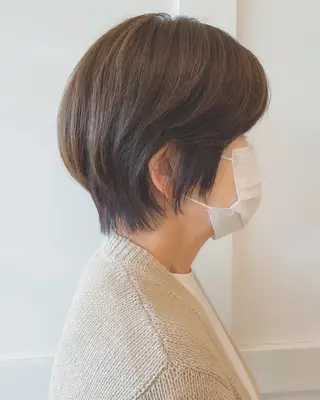 ショート カラー 吉田 浩太郎のヘアスタイル