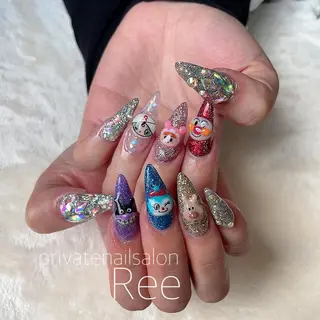 ネイル 知花 梨花のネイルデザイン