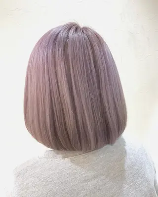 ショート カラー 店長ハイトーンカラー 柞山史奈のヘアスタイル