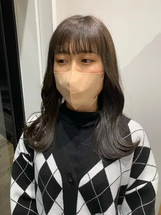 セミロング カラー ヘアアレンジ yuka .のヘアスタイル