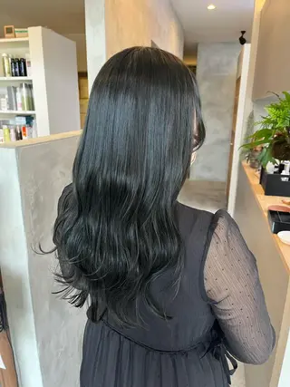 ロング カラー Salon de  COCO所属・Yuka /ツヤカラー✨のヘアスタイル