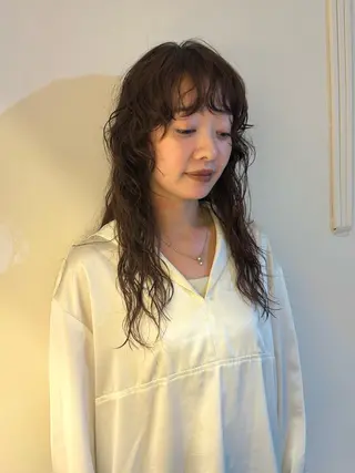 セミロング 髪質改善/ヘアケア coiiはしもとはなのヘアスタイル