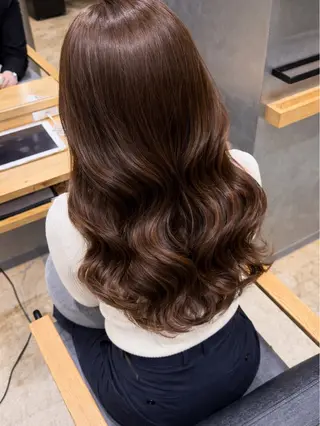 ロング ヘアアレンジ Inity／ きたい みゅうのヘアスタイル