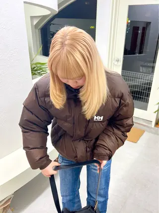 カラー 小林 美咲のヘアスタイル