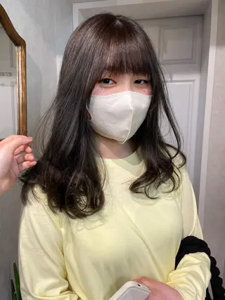 ロング カラー ナチュラル透明感🌱 小山美樹子のヘアスタイル