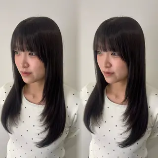 ロング カラー Ash小岩 / tomona𝜗𝜚のヘアスタイル