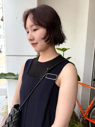 ショート muku所属・ボブ/パーマ /muku サリのヘアスタイル
