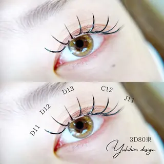 マツエク・マツパ MIGNON 冨田　当日予約のみのマツエク・マツパデザイン