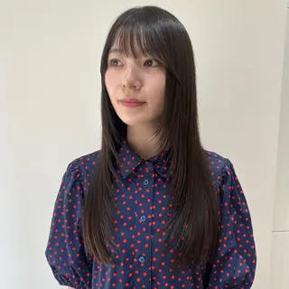 ロング fuyuna レイヤーカット🖤のヘアスタイル