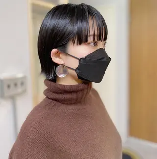 ショート カラー ノグチ ユウキ/ボブのヘアスタイル